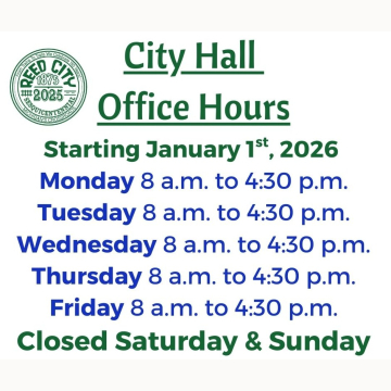 City of Reed City, Home Page 